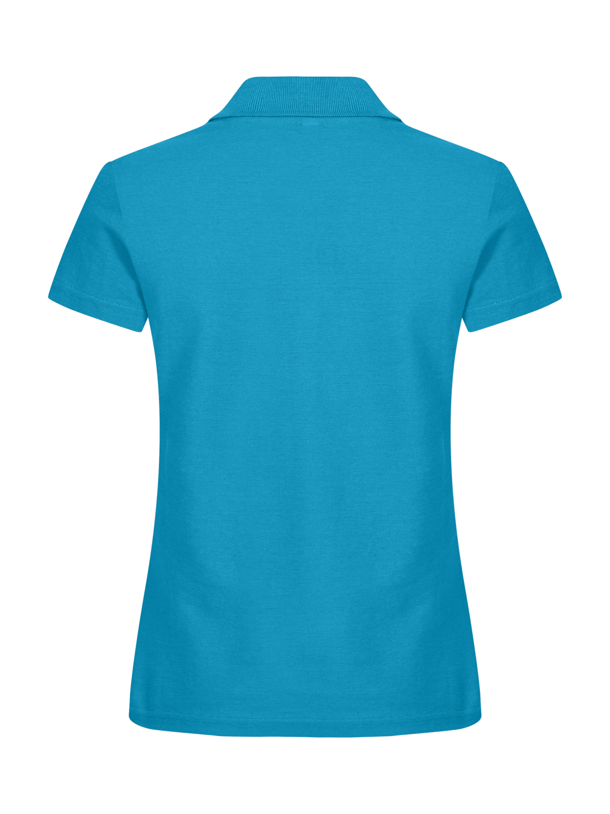 Clique Basic Polo – dame – Turkis – bakside