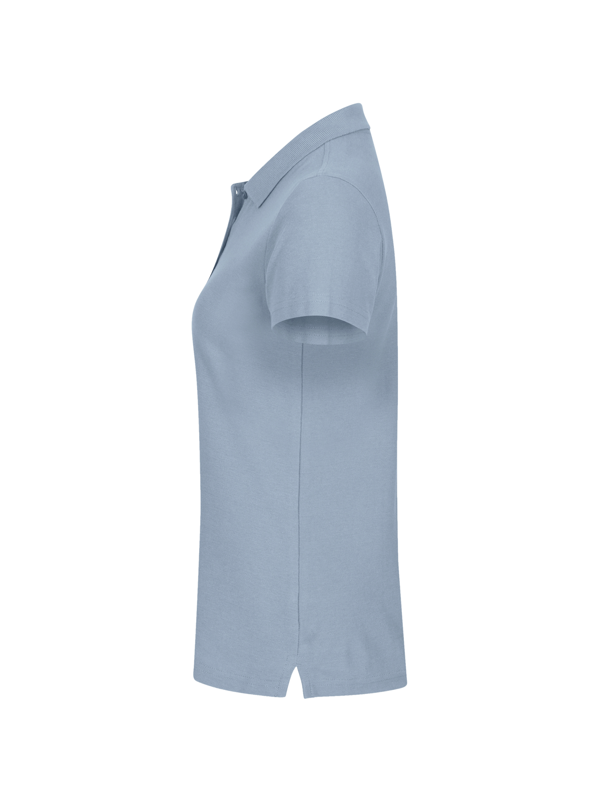 Clique Basic Polo – dame – Myk blå – venstre side