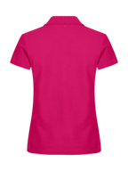 Clique Basic Polo – dame – Cerise – bakside