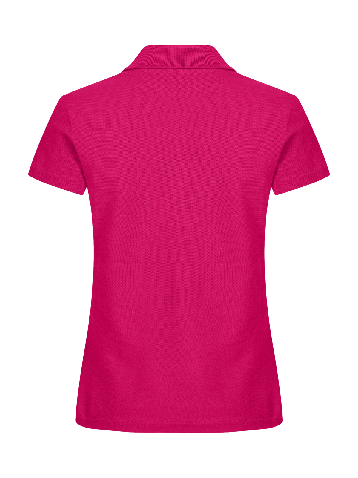 Clique Basic Polo – dame – Cerise – bakside