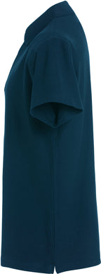 Clique Basic Polo S/S – junior – Mørk marineblå – venstre side