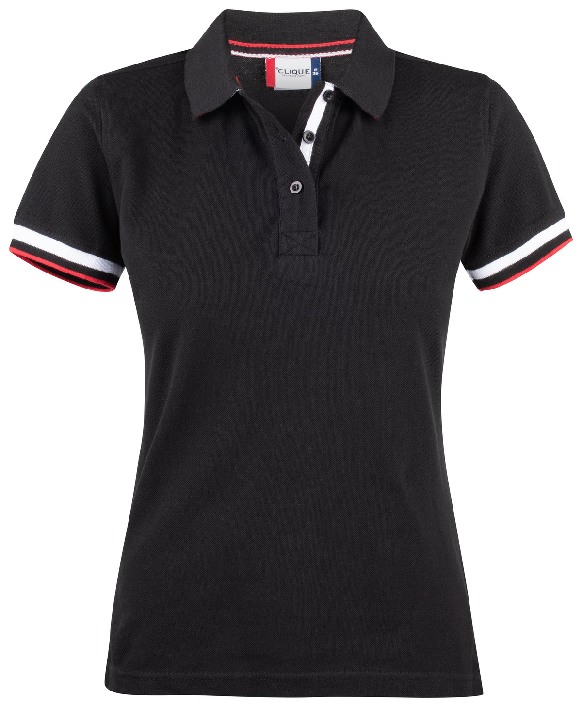 Clique Newton – dame – Svart – forside