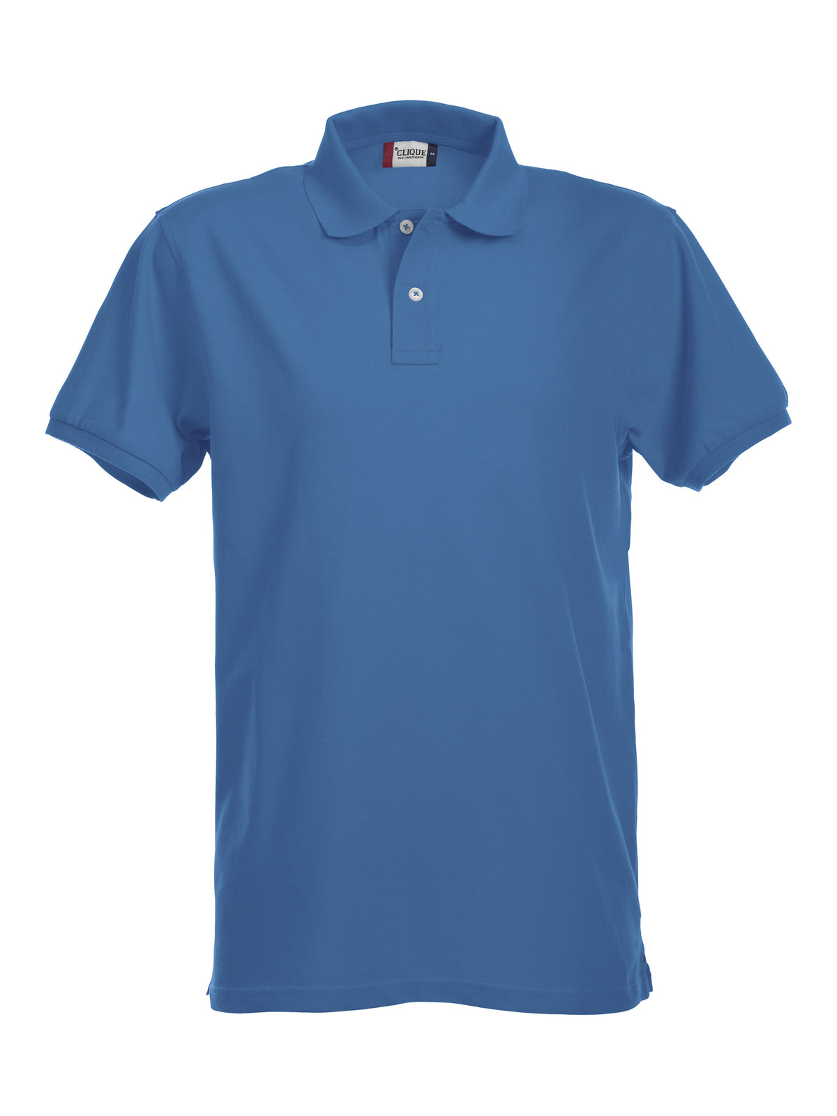 Clique Stretch Premium Polo – Kongeblå – forside