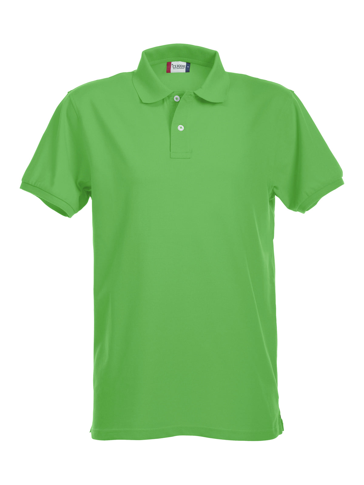 Clique Stretch Premium Polo – Eplegrønn – forside