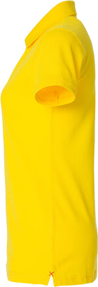 Clique Stretch Premium Polo – dame – Sitrongul – venstre side