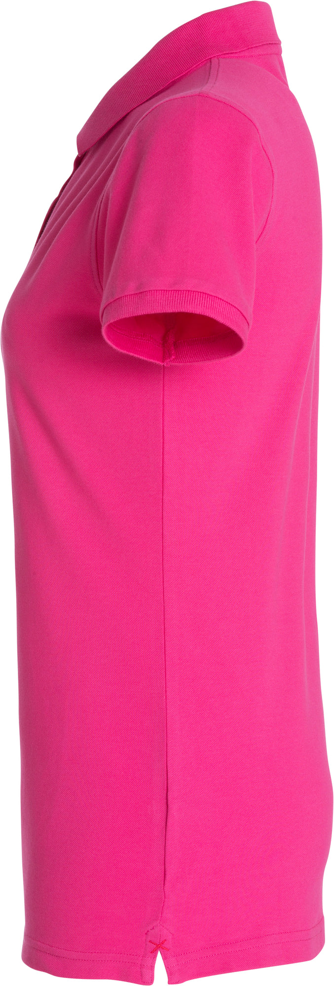Clique Stretch Premium Polo – dame – Cerise – venstre side