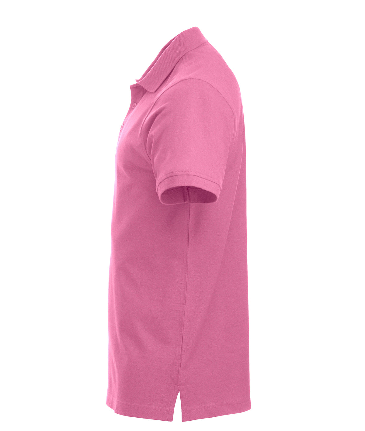 Clique Classic Lincoln S/S – Sterk rosa – venstre side