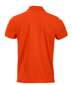Clique Classic Lincoln S/S – Blodoransje – bakside