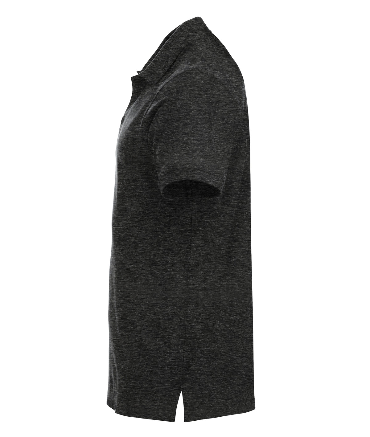 Clique Classic Lincoln S/S – Antrasittmelert – venstre side