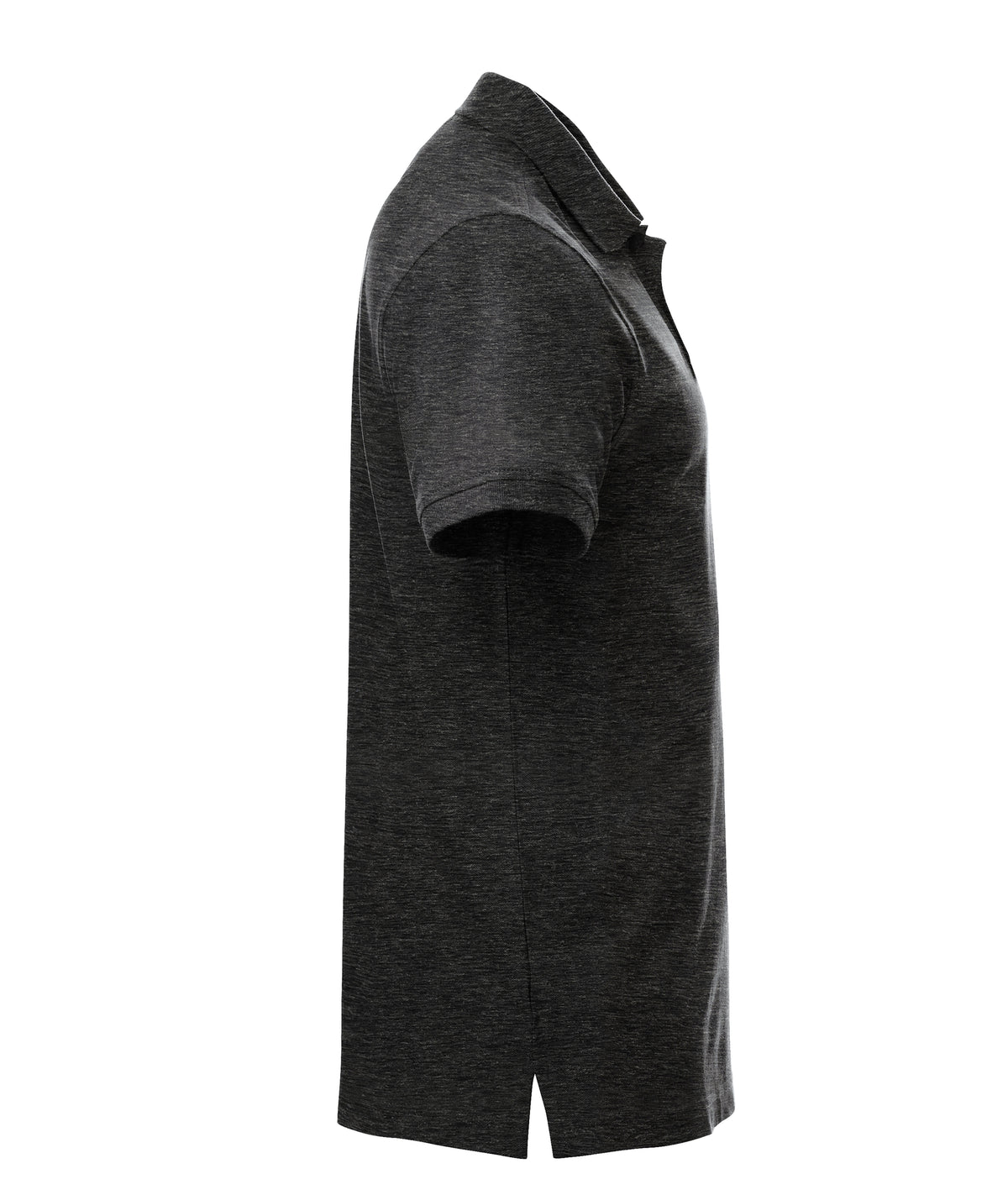 Clique Classic Lincoln S/S – Antrasittmelert – høyre side