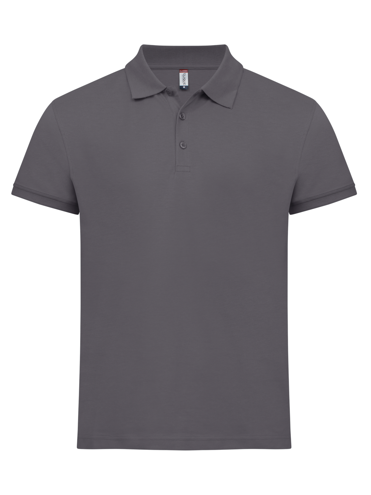 Clique Classic Lincoln S/S – Metallgrå – forside