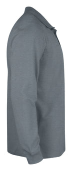 Clique Classic Lincoln L/S – Antrasittmelert – høyre side