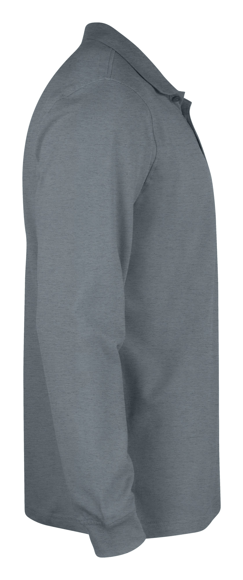Clique Classic Lincoln L/S – Antrasittmelert – høyre side