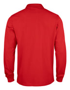 Clique Classic Lincoln L/S – Rød – bakside