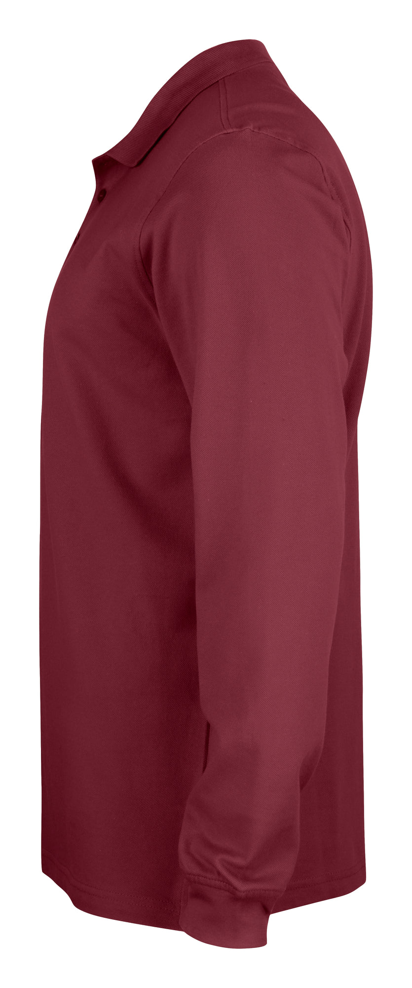 Clique Classic Lincoln L/S – Burgunder – venstre side