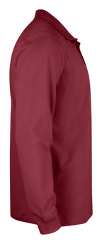 Clique Classic Lincoln L/S – Burgunder – høyre side