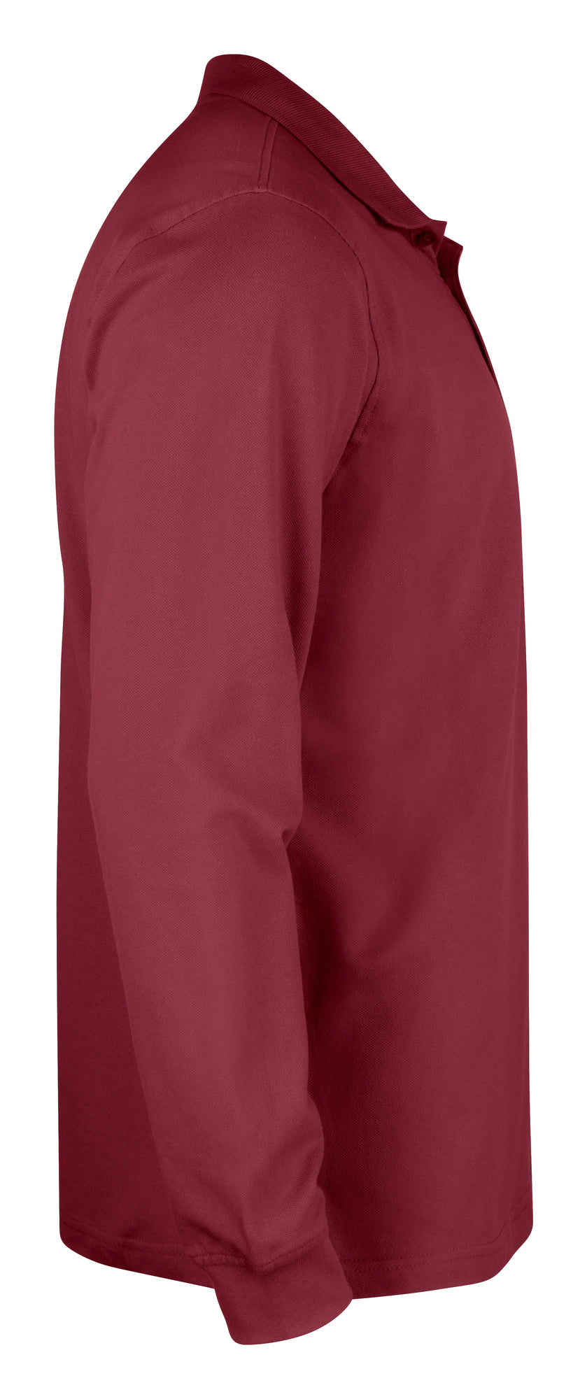Clique Classic Lincoln L/S – Burgunder – høyre side