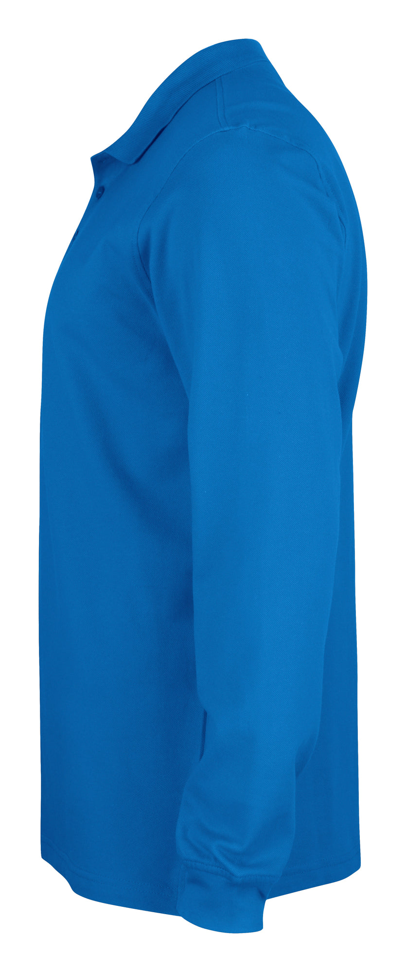 Clique Classic Lincoln L/S – Kongeblå – venstre side