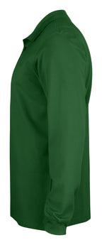 Clique Classic Lincoln L/S – Flaskegrønn – venstre side