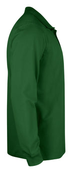 Clique Classic Lincoln L/S – Flaskegrønn – høyre side