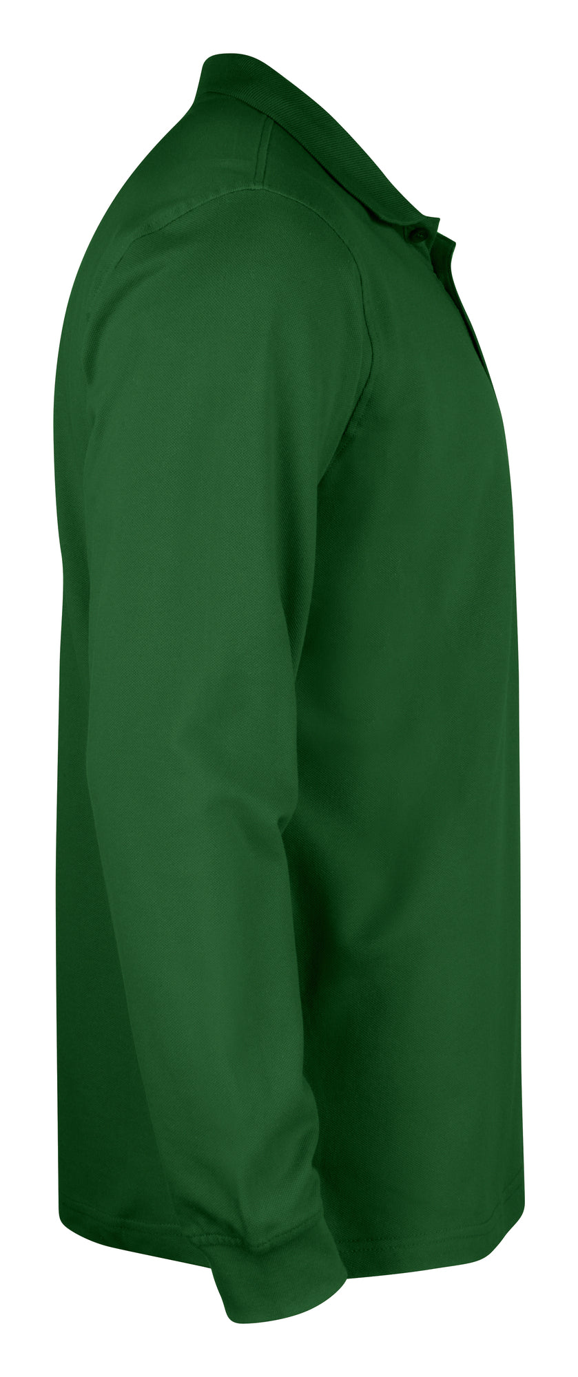 Clique Classic Lincoln L/S – Flaskegrønn – høyre side