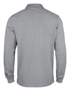 Clique Classic Lincoln L/S – Gråmelert – bakside