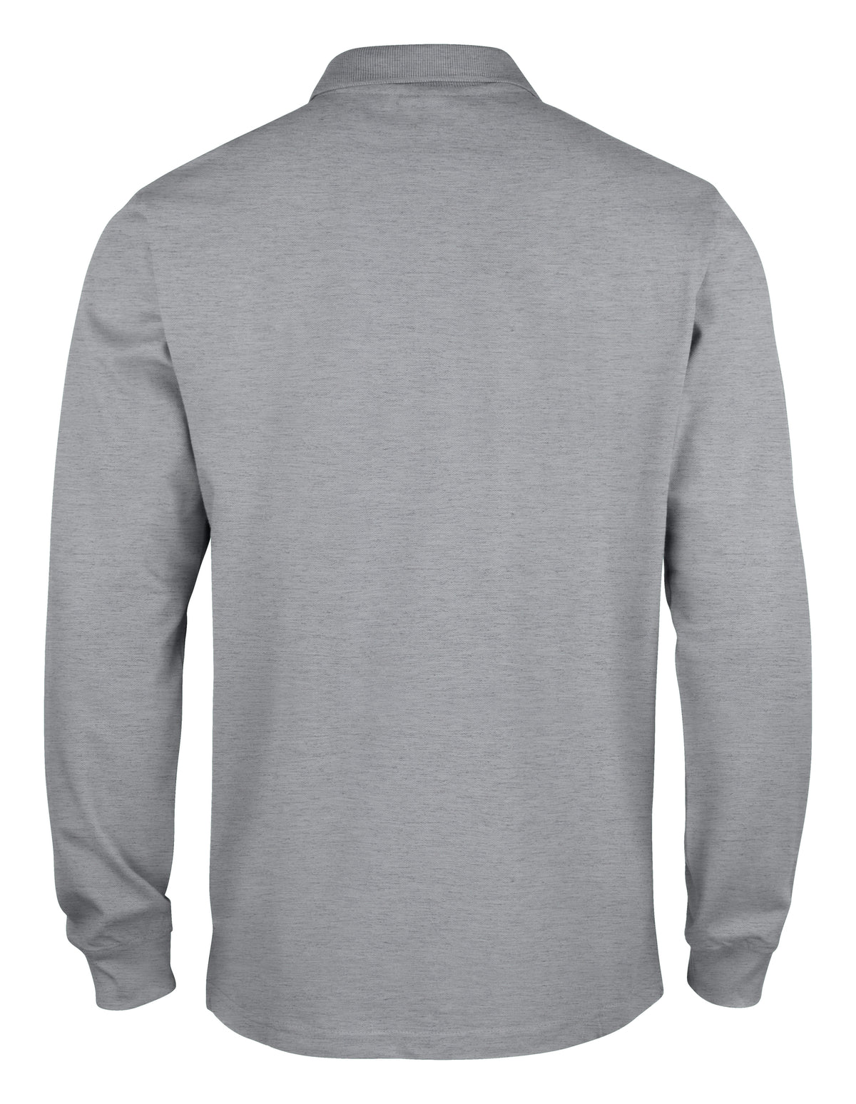 Clique Classic Lincoln L/S – Gråmelert – bakside
