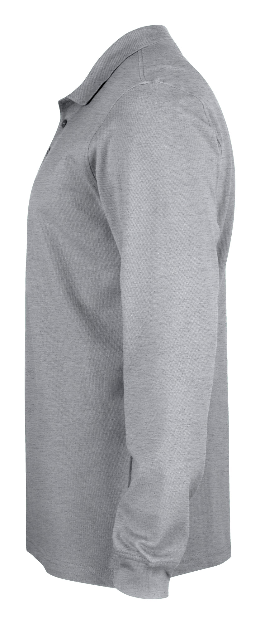Clique Classic Lincoln L/S – Gråmelert – venstre side