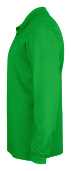 Clique Classic Lincoln L/S – Eplegrønn – venstre side