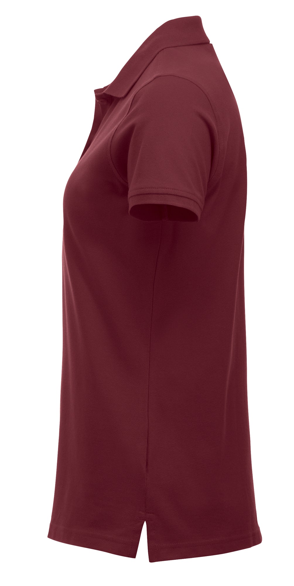 Clique Classic Marion S/S – Burgunder – venstre side