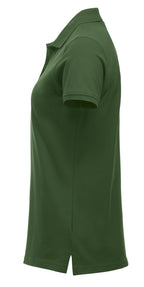 Clique Classic Marion S/S – Flaskegrønn – venstre side