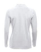 Clique Classic Marion L/S – Hvit – bakside
