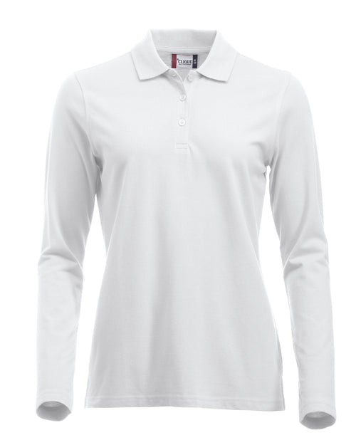Clique Classic Marion L/S – Hvit – forside