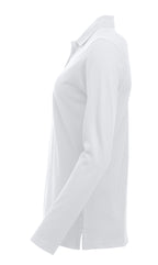 Clique Classic Marion L/S – Hvit – venstre side