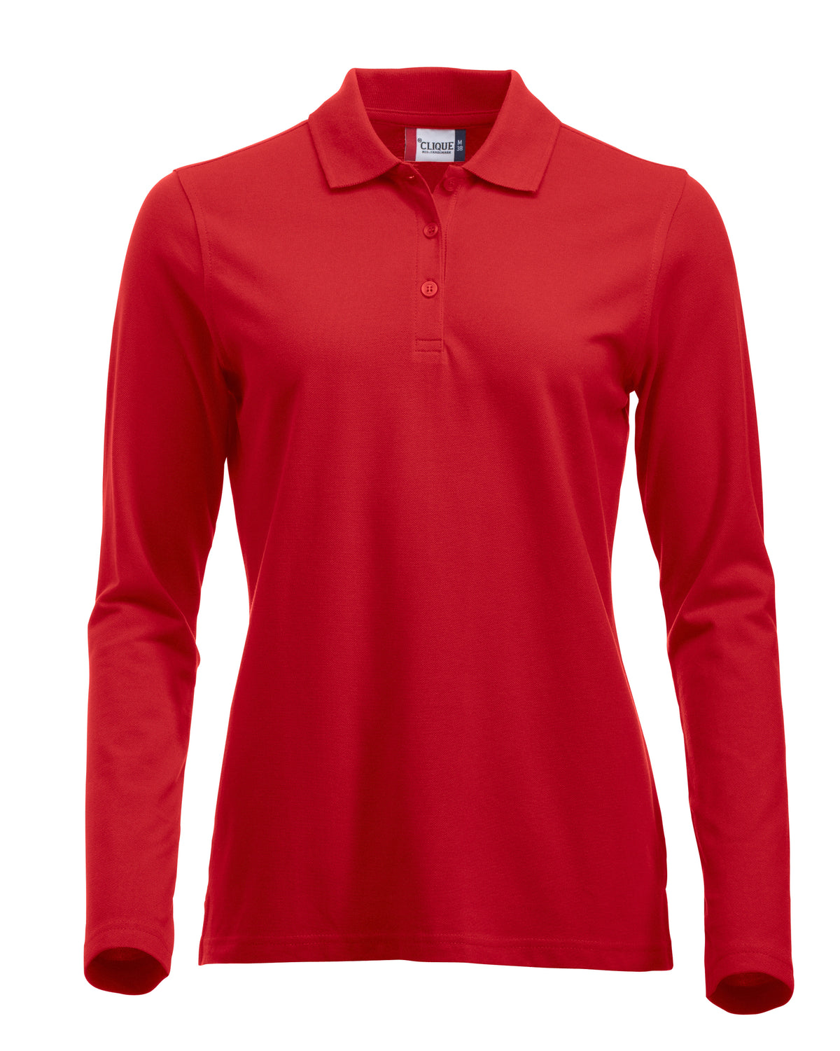 Clique Classic Marion L/S – Rød – forside