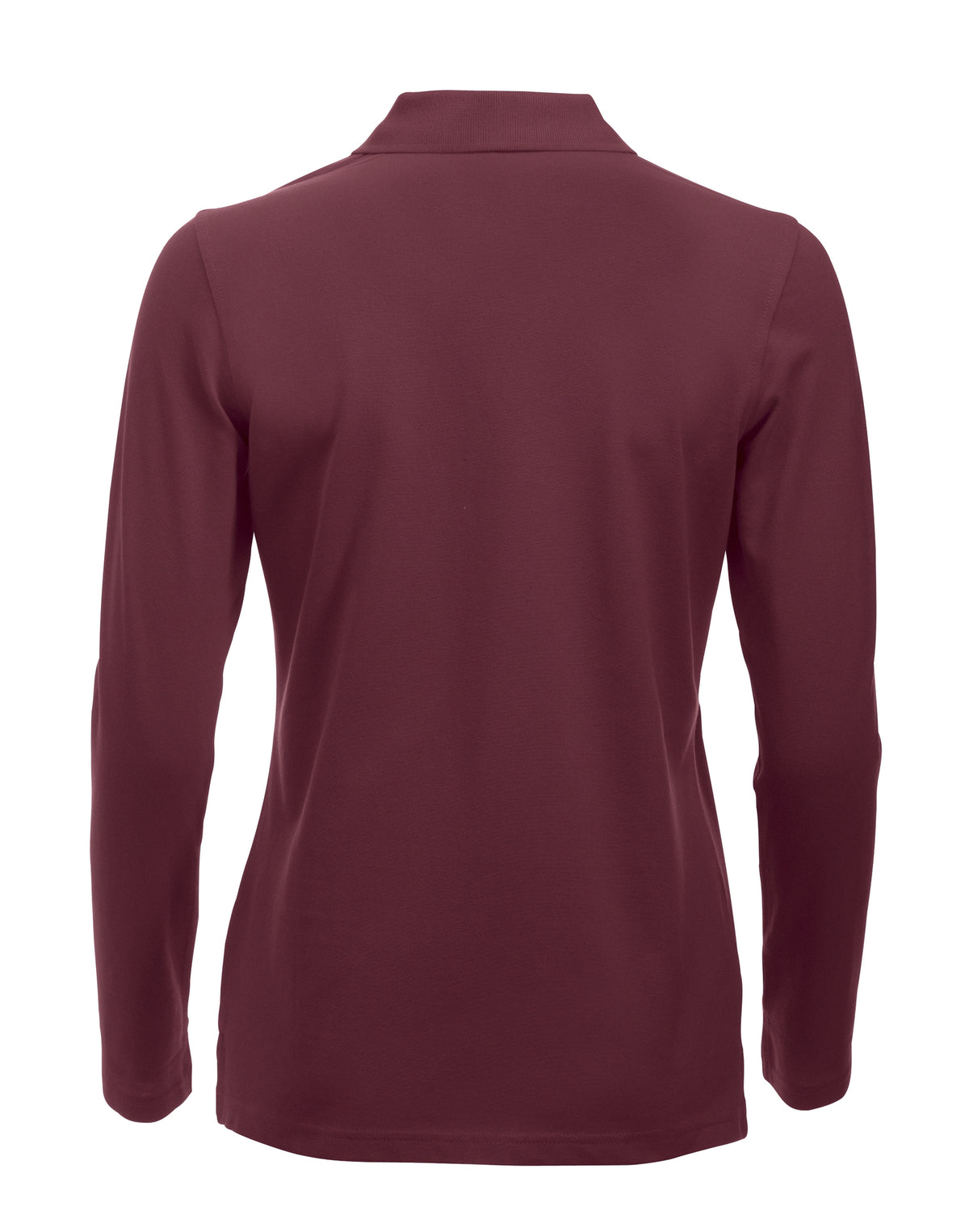 Clique Classic Marion L/S – Burgunder – bakside
