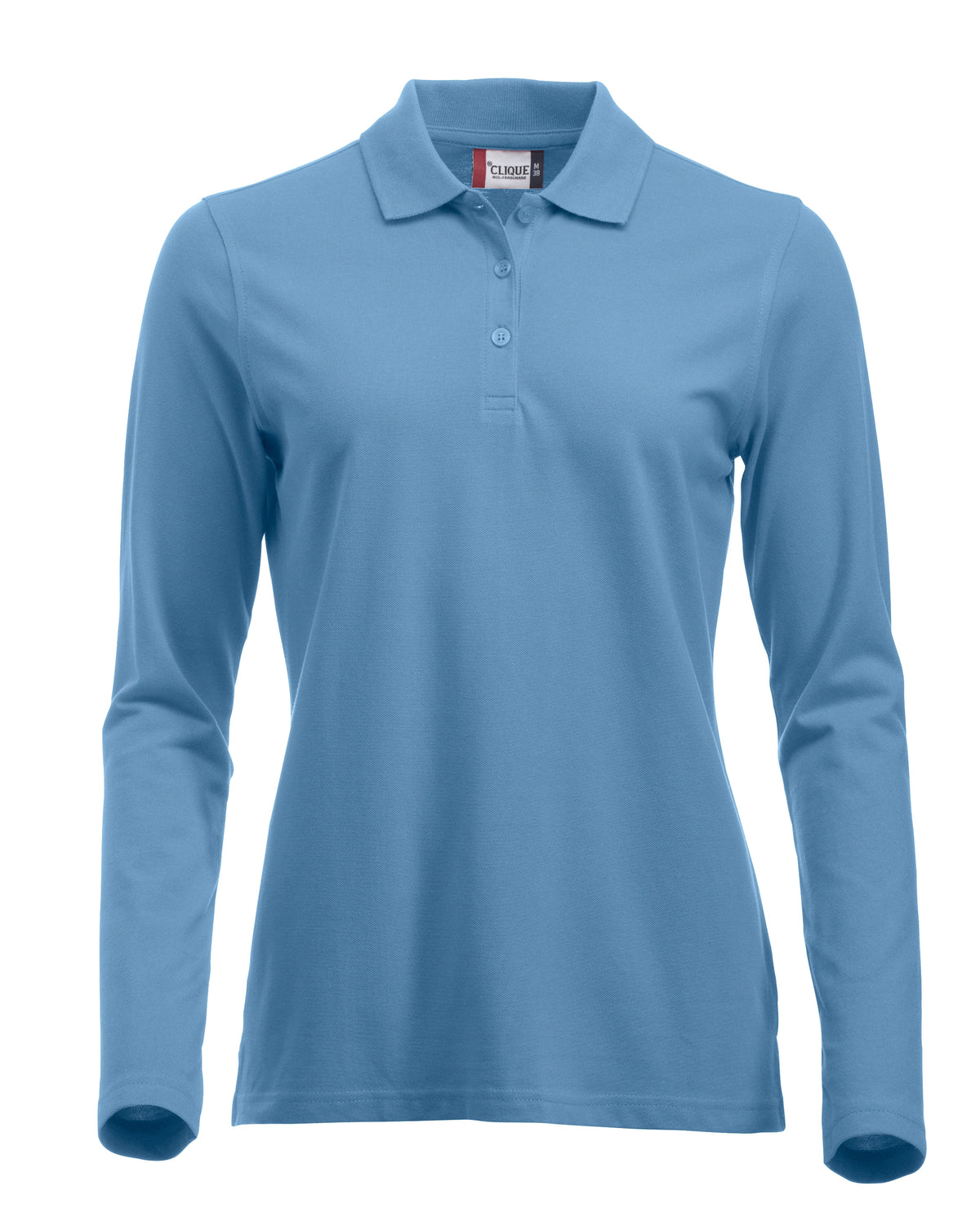Clique Classic Marion L/S – Lys blå – forside