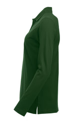 Clique Classic Marion L/S – Flaskegrønn – venstre side