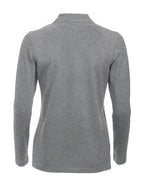 Clique Classic Marion L/S – Gråmelert – bakside