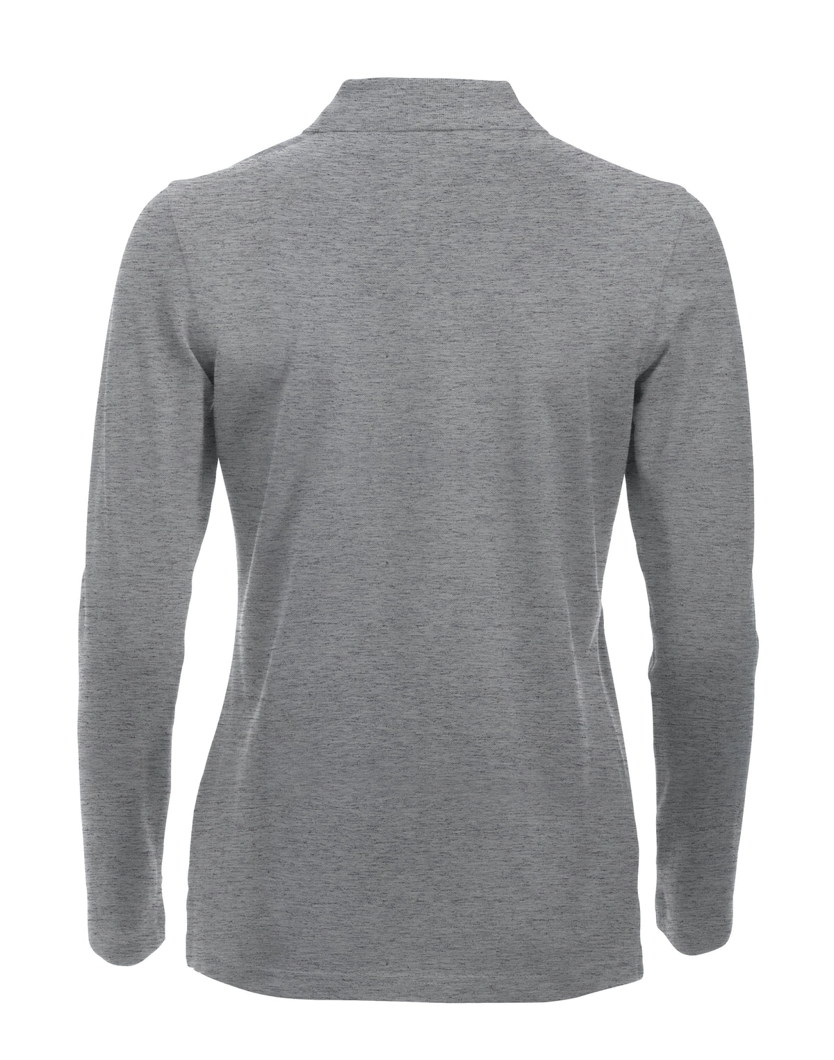Clique Classic Marion L/S – Gråmelert – bakside