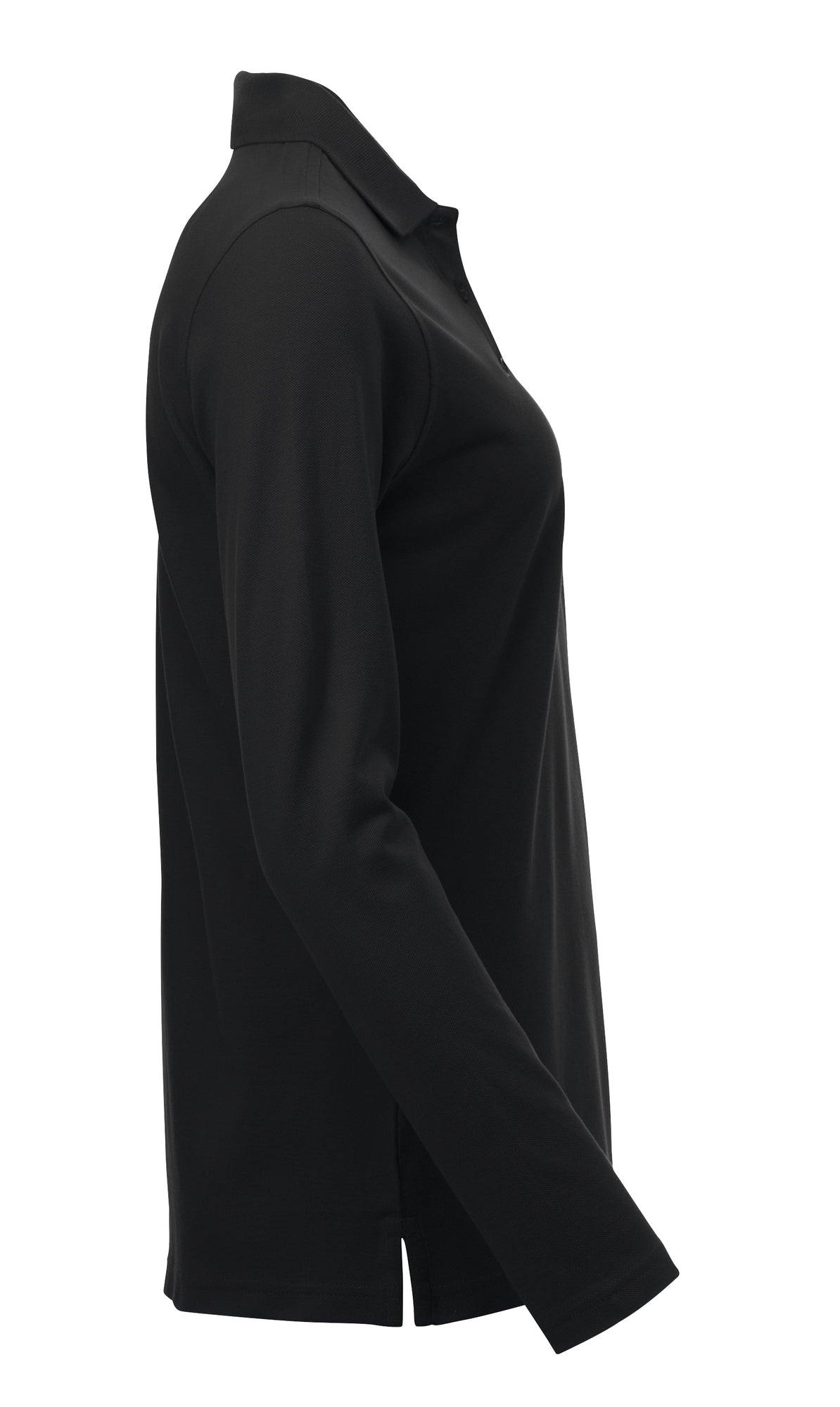 Clique Classic Marion L/S – Svart – høyre side