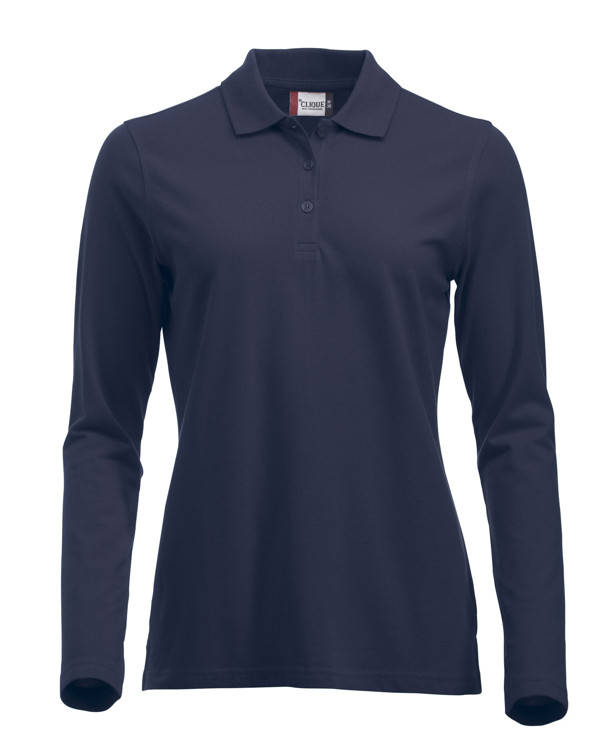 Clique Classic Marion L/S – Mørk marineblå – forside
