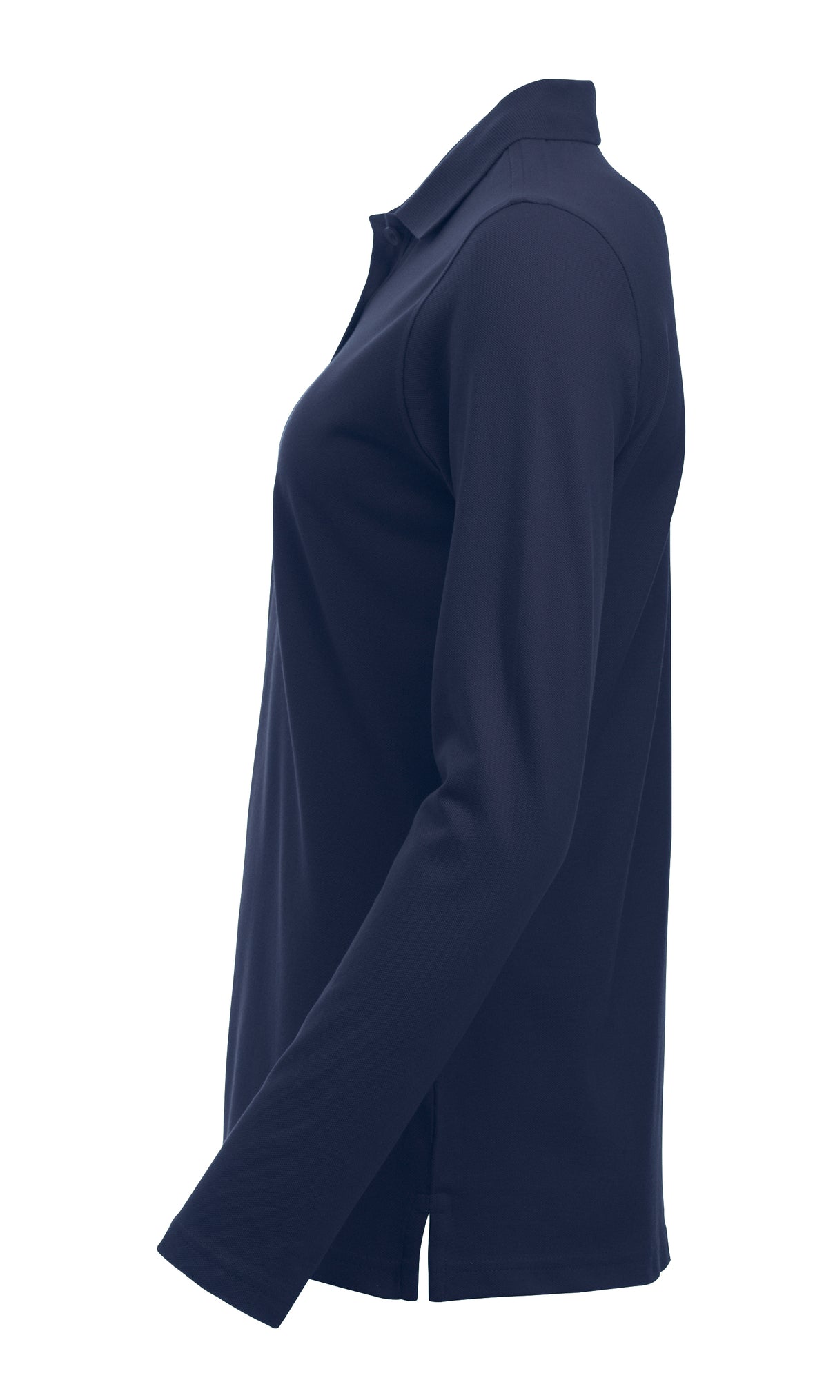 Clique Classic Marion L/S – Mørk marineblå – venstre side