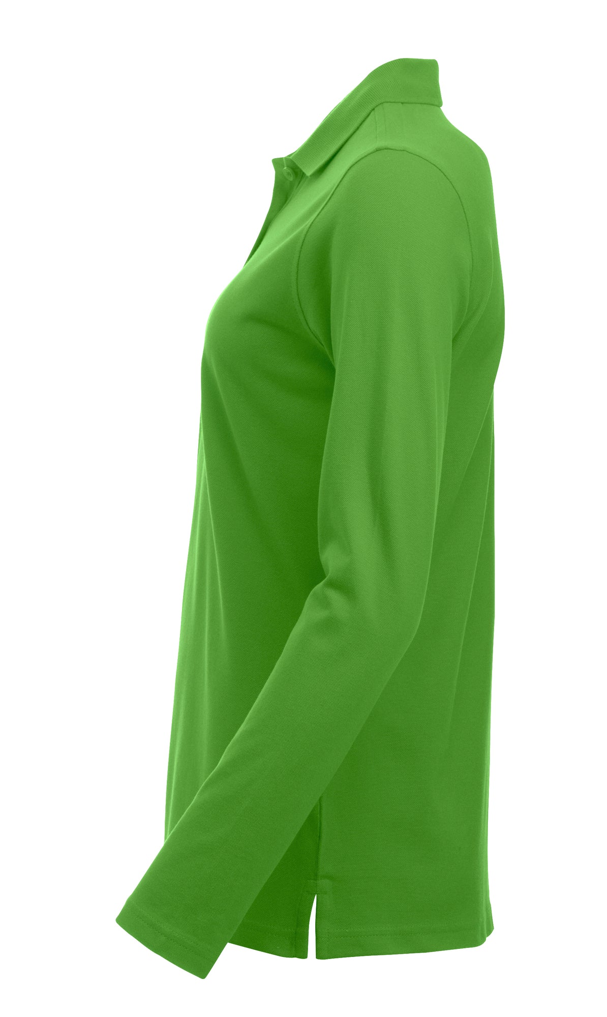 Clique Classic Marion L/S – Eplegrønn – venstre side