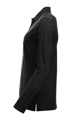 Clique Classic Marion L/S – Antrasittmelert – venstre side