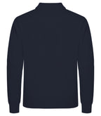 Clique Manhattan L/S – Mørk marineblå – bakside