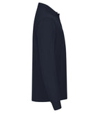 Clique Manhattan L/S – Mørk marineblå – høyre side