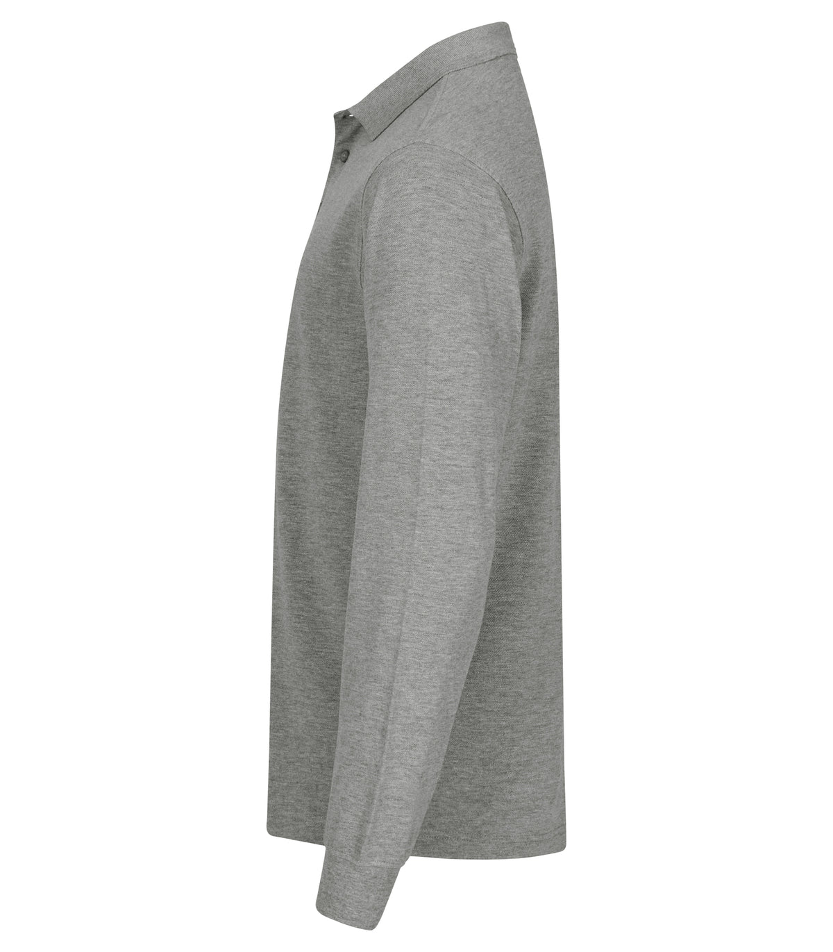 Clique Manhattan L/S – Gråmelert – venstre side