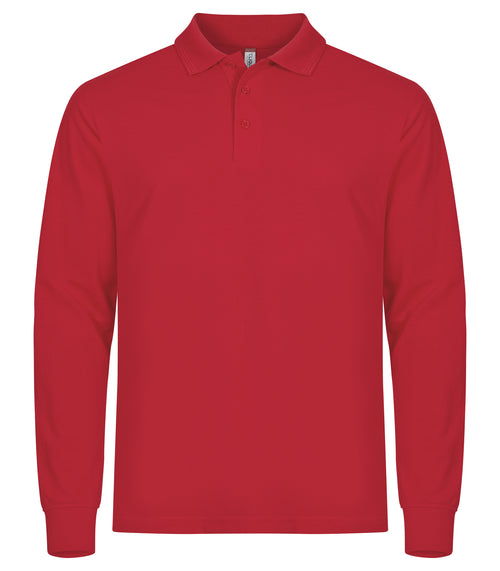 Clique Manhattan L/S – Rød – forside