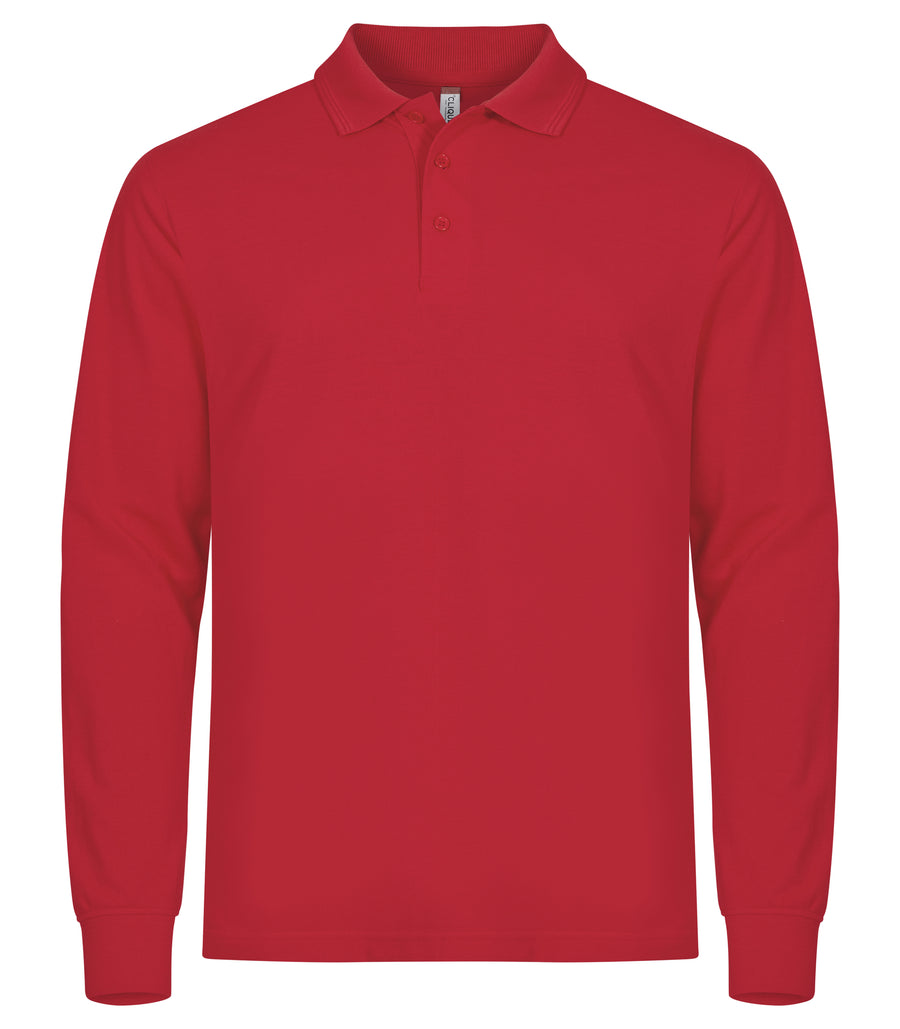 Clique Manhattan L/S – Rød – forside